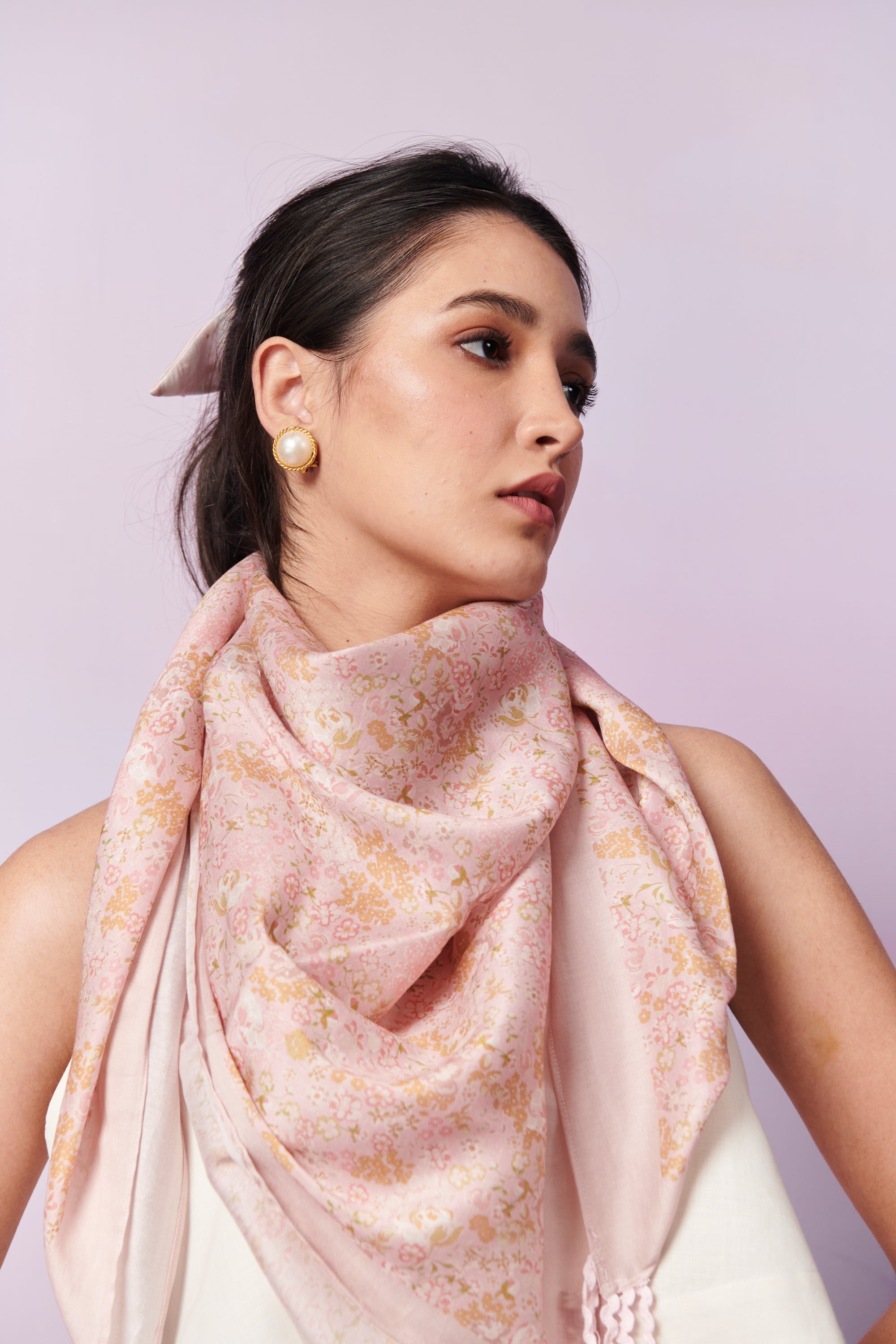 Petite Blooms Scarf