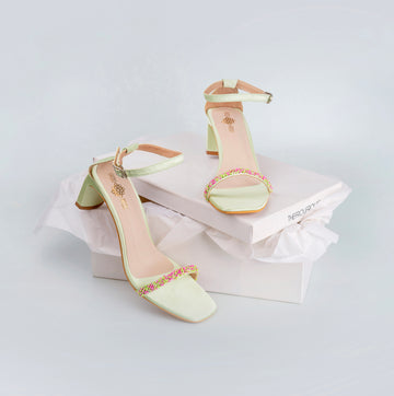 Kelly Sandals Florescent - Green