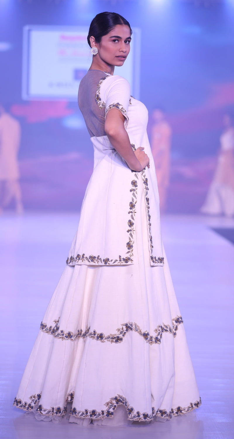 Kavita Agarwal - Layered Skirt & Kurta 